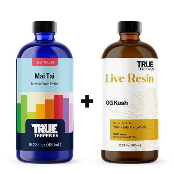 True Terpenes Made to Create blend - Mai Tai Infused Live Resin