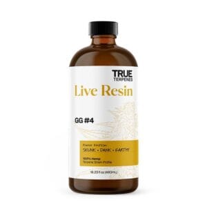 True Terpenes GG4 Live Resin bottle - new look