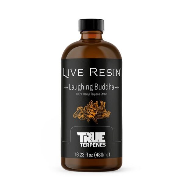 True Terpenes Laughing Buddha Live Resin terpenes bottle