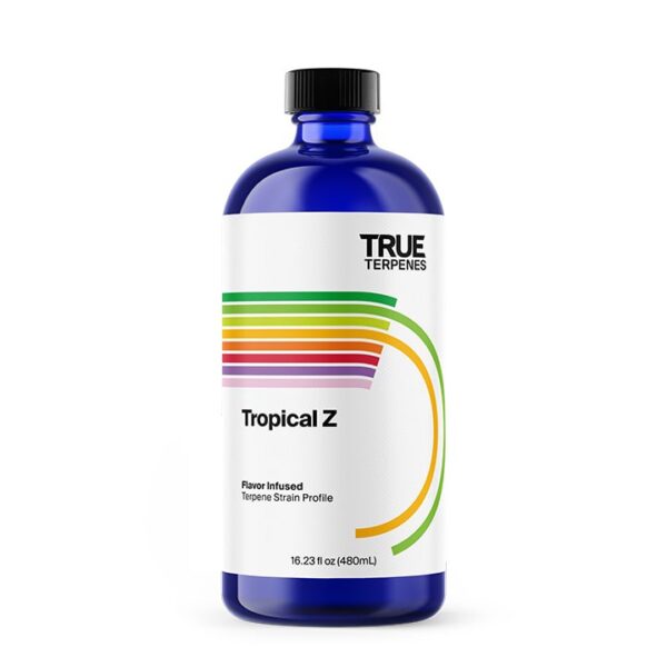 True Terpenes Tropical Z Infused terpenes bottle - new label