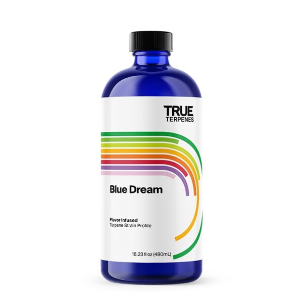 True Terpenes Blue Dream Flavor Infused terpenes bottle - new look
