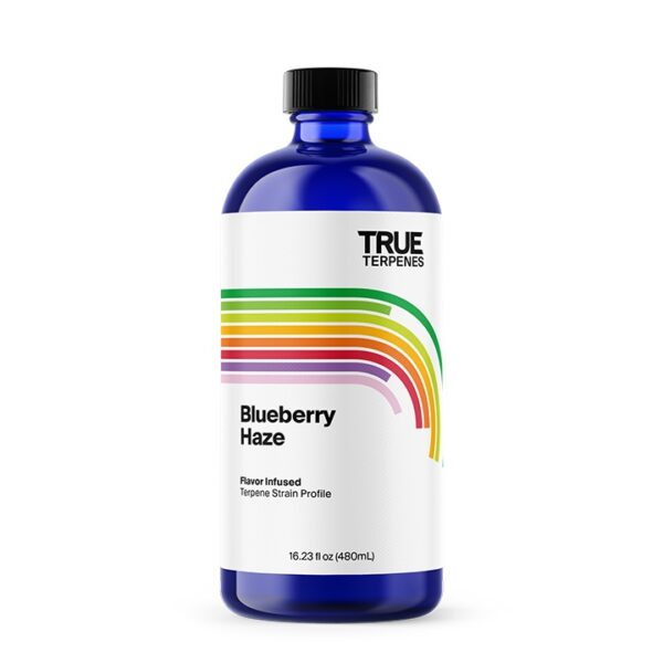 True Terpenes Blueberry Haze Flavor Infused terpenes bottle - new look