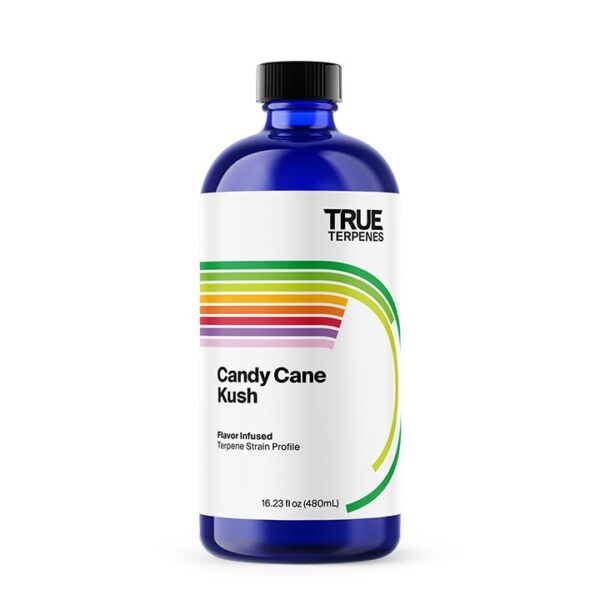 True Terpenes Candy Cane Kush Flavor Infused terpenes bottle - new look