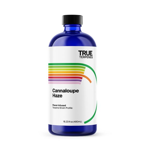 True Terpenes Cannaloupe Haze Flavor Infused terpenes bottle - new look