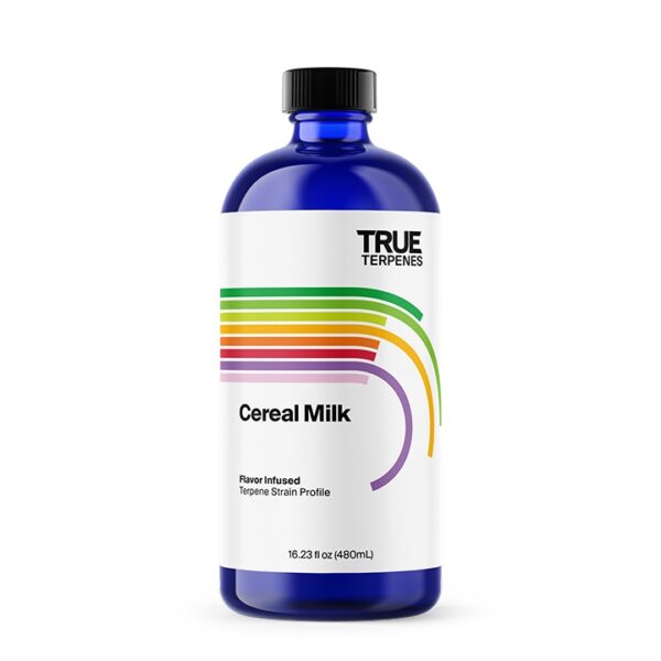 True Terpenes Cereal Milk Flavor Infused terpenes bottle - new look