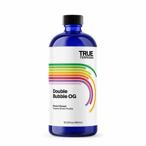 True Terpenes Double Bubble OG Flavor Infused terpenes bottle - new look