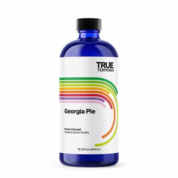 True Terpenes Georgia Pie Flavor Infused terpenes bottle - new label