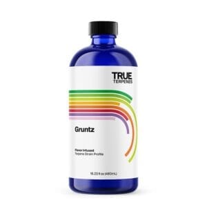 True Terpenes Gruntz Flavor Infused terpenes bottle - new label