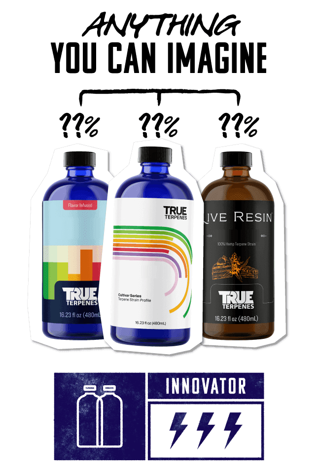 True Terpenes Made to Create Innovator Series graphic