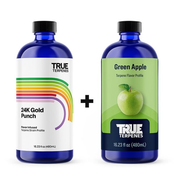 True Terpenes Glitter Apples Made to Create blend bottles