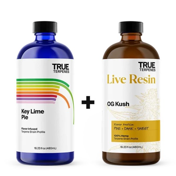 True Terpenes Made to Create blend - Key Lime Pie Infused Live Resin