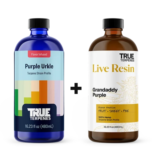 True Terpenes Made to Create blend - Purple Urkle Infused Live Resin