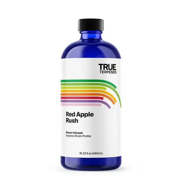 True Terpenes Red Apple Rush flavor infused terpene blend